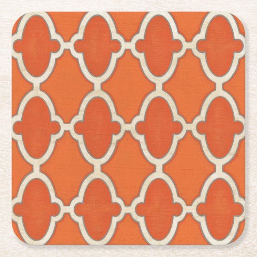 Marktmotive III Rechteckiger Pappuntersetzer (Vorderseite)