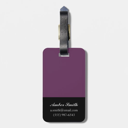 Marktmotive VIII Gepäckanhänger (Rückseite vertikal)