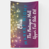 Marktnacht, Handwerksbanner, Veranstaltungsbanner Banner (Vertikal)