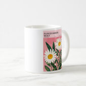 Marktplakat für Sizilien für Blume Kaffeetasse (VorderseiteRechts)