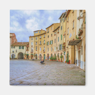 Marktplatz Anfiteatro, Lucca-Stadt, Italien Magnet