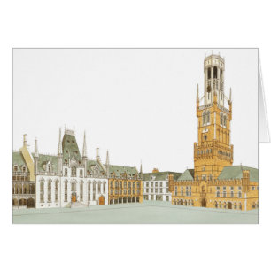 Marktplatz. Brügge Belgien