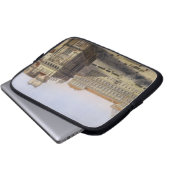 Marktplatz Castello, Turin, graviert von F. Laptopschutzhülle (Vorne Knopf)