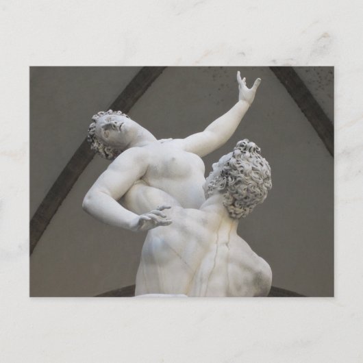 Marktplatz della Signoria, Postkarte Florenz, (Vorderseite)