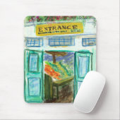 Marktplatz Eingang Mousepad (Pike Place Seattle) (Mit Mouse)