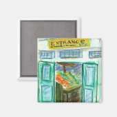 Marktplatz Eintritt Magnet (Pike Place Seattle) (Vorderseite/Rückseite)