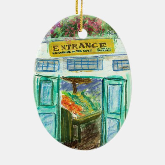 Marktplatz Eintritt Ornament (Pike Place Seattle) (Hinten)