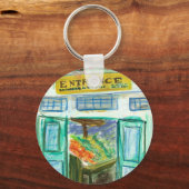 Marktplatz Eintritt Schlüsselanhänger (Pike Place (Vorderseite)