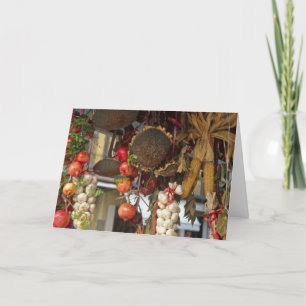 Marktplatz Florenz Dankeskarte