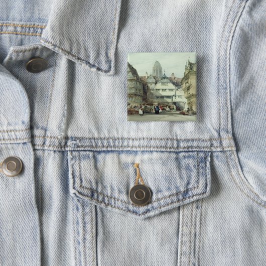 Marktplatz, Frankfurt Button (Beispiel)