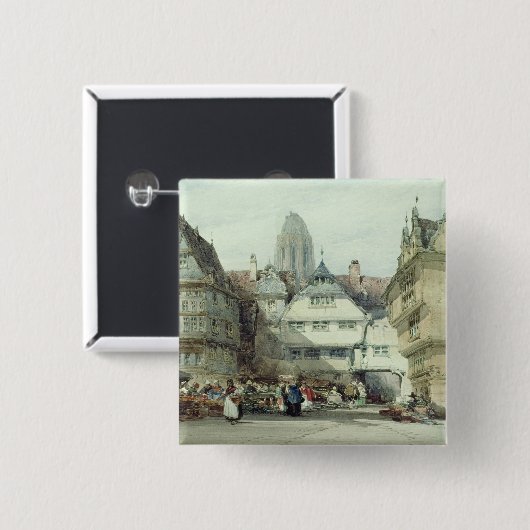 Marktplatz, Frankfurt Button (Vorne & Hinten)