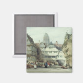 Marktplatz, Frankfurt Magnet (Vorderseite/Rückseite)