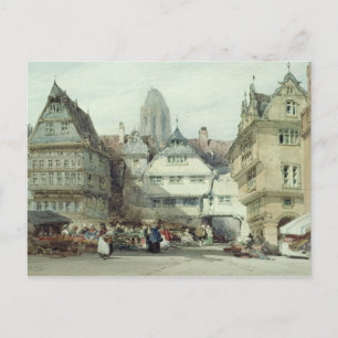Marktplatz, Frankfurt Postkarte