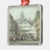Marktplatz, Frankfurt Silbernes Ornament (Links)
