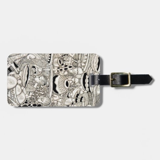 Marktplatz Gepäckanhänger (Vorderseite horizontal)