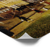 Marktplatz, Germantown, Pennsylvania Poster (Ecke)