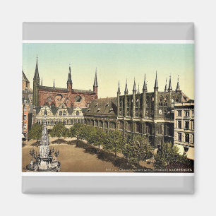 Marktplatz I., ausgezeichnetes Foto Lübecks, Magnet