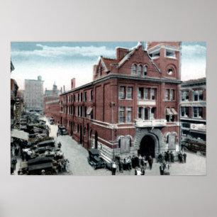 Marktplatz Knoxville Tennessee Poster