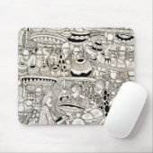 Marktplatz Mousepad (Mit Mouse)