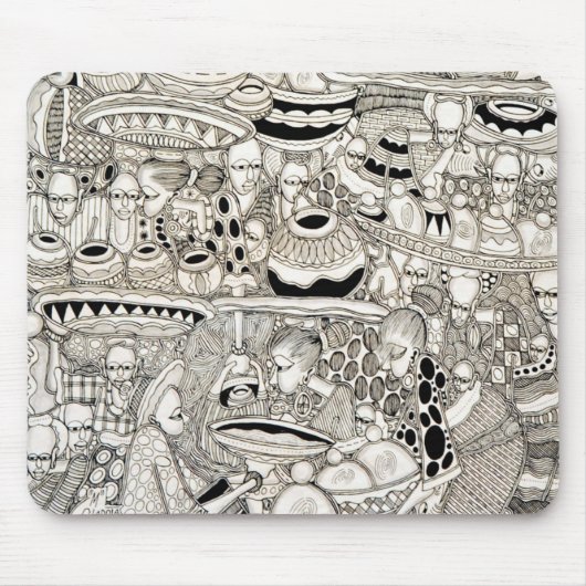 Marktplatz Mousepad (Vorne)