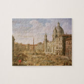 Marktplatz Navona, Rom, schauend in Richtung zu Puzzle (Horizontal)