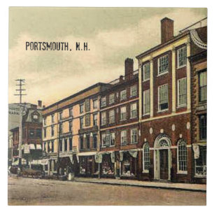 Marktplatz, Portsmouth, NH, 1905, Fliese