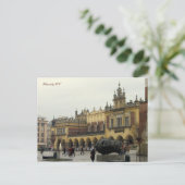 Marktplatz Postkarte (Stehend Vorderseite)