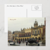 Marktplatz Postkarte (Vorne/Hinten)