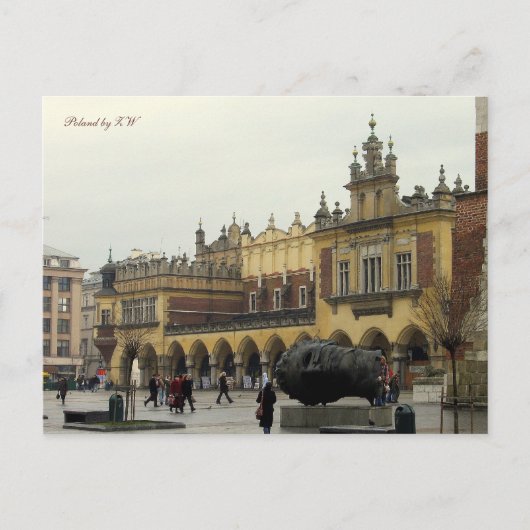 Marktplatz Postkarte (Vorderseite)