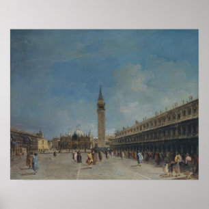 Marktplatz San Marco Poster