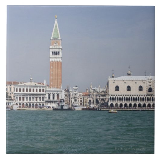 Marktplatz San Marco Venedig Italien Fliese (Vorderseite)