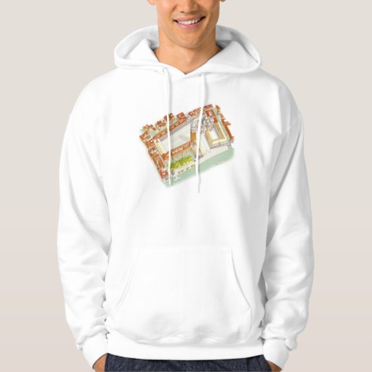 Marktplatz San Marco. Venedig Italien Hoodie (Vorderseite)