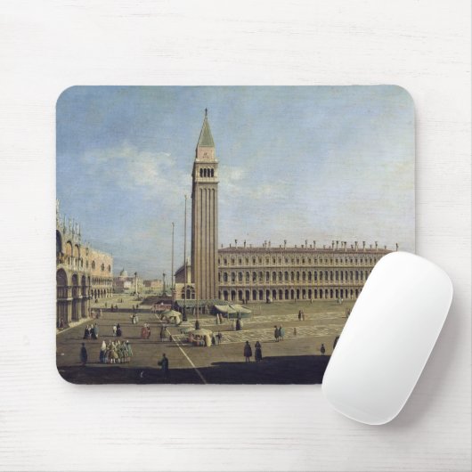 Marktplatz San Marco, Venedig Mousepad (Mit Mouse)