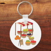 Marktplatz Schlüsselanhänger (Rückseite)