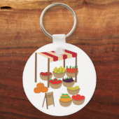 Marktplatz Schlüsselanhänger (Vorderseite)