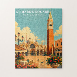 Marktplatz Venedig Italien Piazza San Marco Puzzle