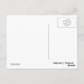 Marktplatz von Helsinki Postkarte (Rückseite)