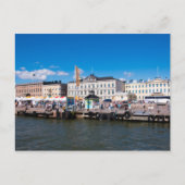Marktplatz von Helsinki Postkarte (Vorderseite)