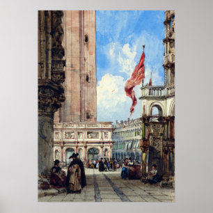 Marktplatz von Venedig, Poster