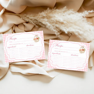 Marktrezept für die "Bride Recipe Card"