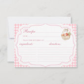 Marktrezept für die "Bride Recipe Card" (Vorderseite)