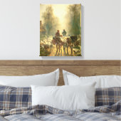 Marktstart Leinwanddruck (Insitu (Schlafzimmer))