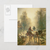 Marktstart Postkarte (Vorne/Hinten)