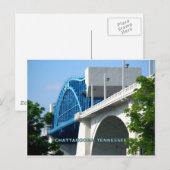 MARKTSTRASSENBRÜCKE - Chattanooga, TN Postkarte (Vorne/Hinten)