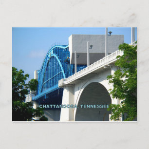 MARKTSTRASSENBRÜCKE - Chattanooga, TN Postkarte