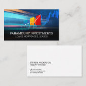 Marktstruktur | Finanzdaten Visitenkarte (Vorne/Hinten)