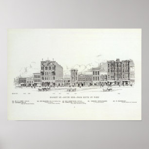 Marktsüdseite 6. poster