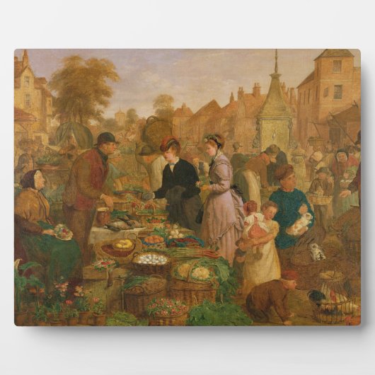 Markttag Fotoplatte (Vorderseite)