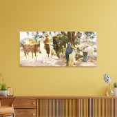 Markttag in San Gabriel , Mexiko Leinwanddruck (Insitu (Wohnzimmer))