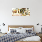 Markttag in San Gabriel , Mexiko Leinwanddruck (Insitu (Schlafzimmer))